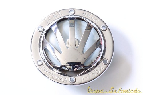 Clacson vespa cromato 6v - /,