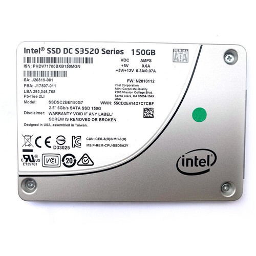 Intel s3520 150 gb - dc,