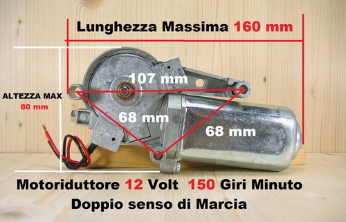 Motore elettrico motoriduttore